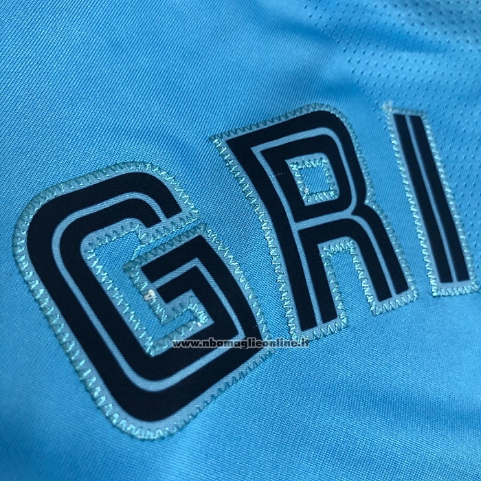 Maglia Memphis Grizzlies Ja Morant #12 Statement Autentico 2021-22 Blu